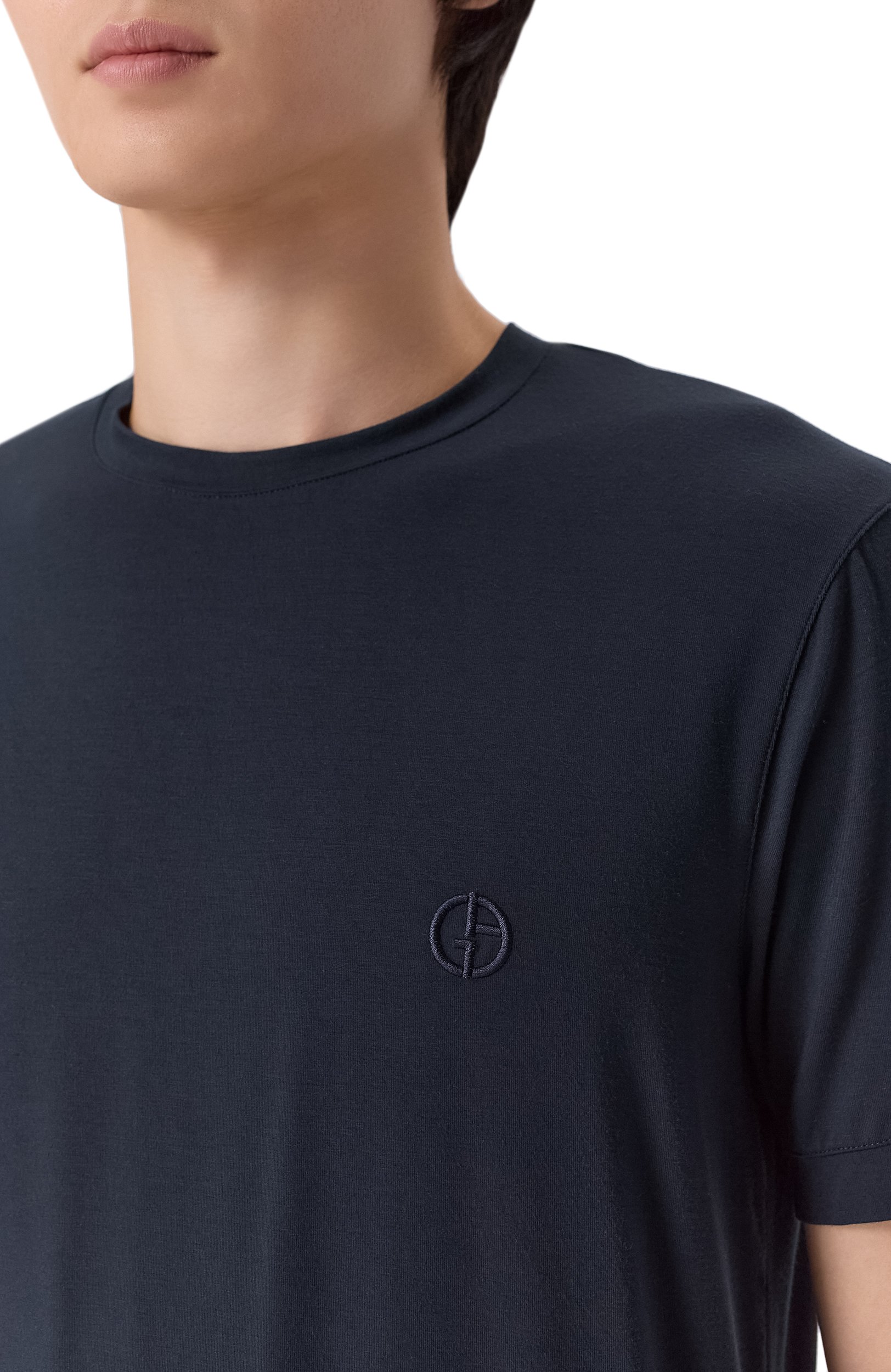 Футболка из вискозы GIORGIO ARMANI, арт. 3GST52/SJP4Z, фото 5