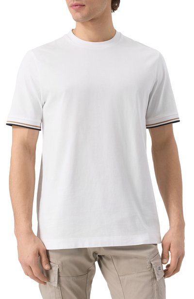 Хлопковая футболка BOSS, арт. 50501097, фото 3