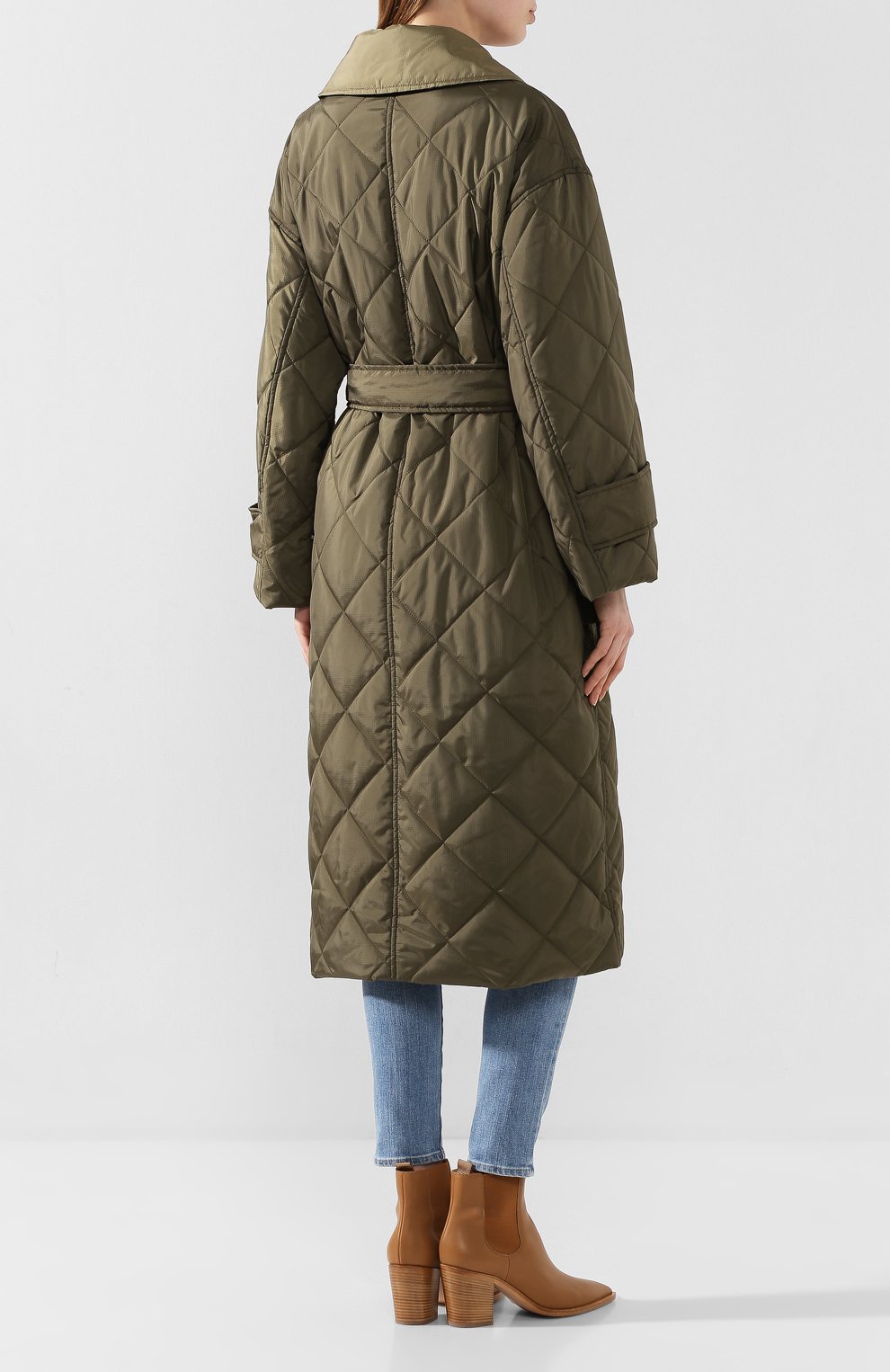 Стеганое пальто GANNI, арт. F4428, фото 4