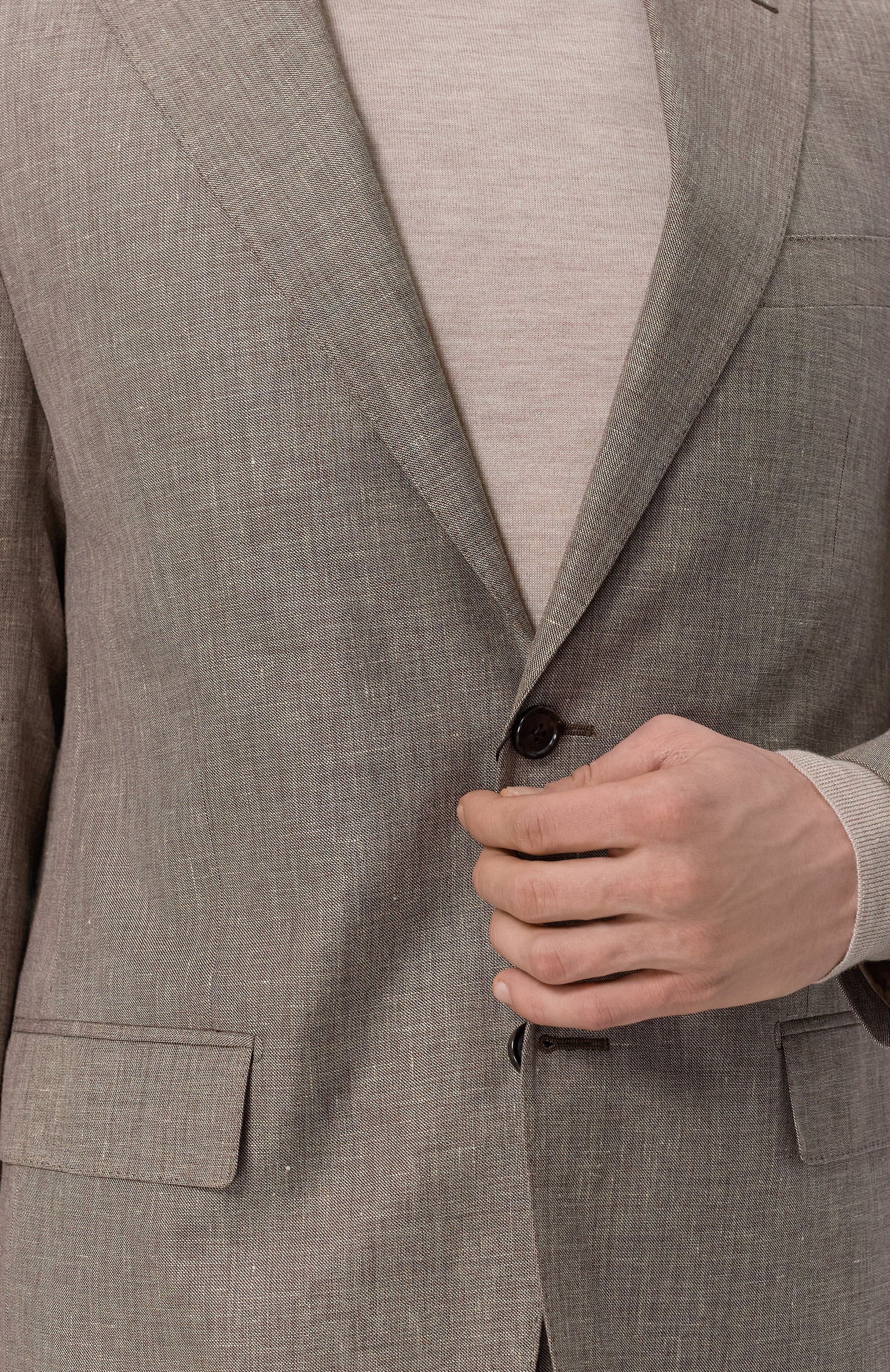 Костюм из шерсти и льна CORNELIANI, арт. 25X008-2518263_SET, фото 8