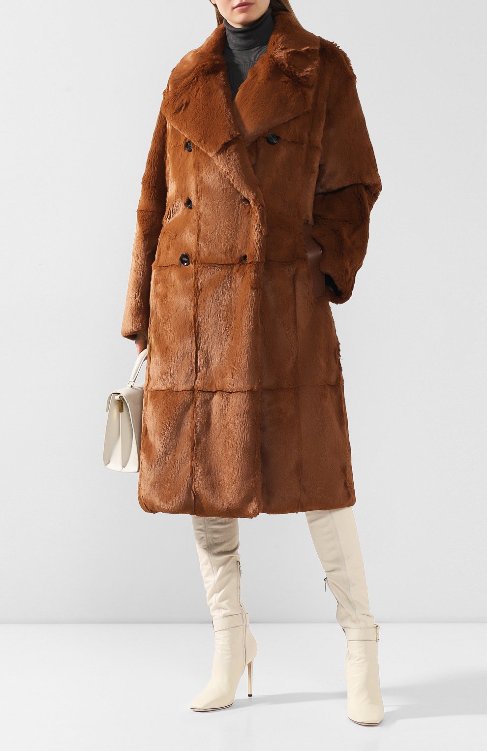 Шуба из экомеха TOM FORD, арт. CPF681-FUF017, фото 2