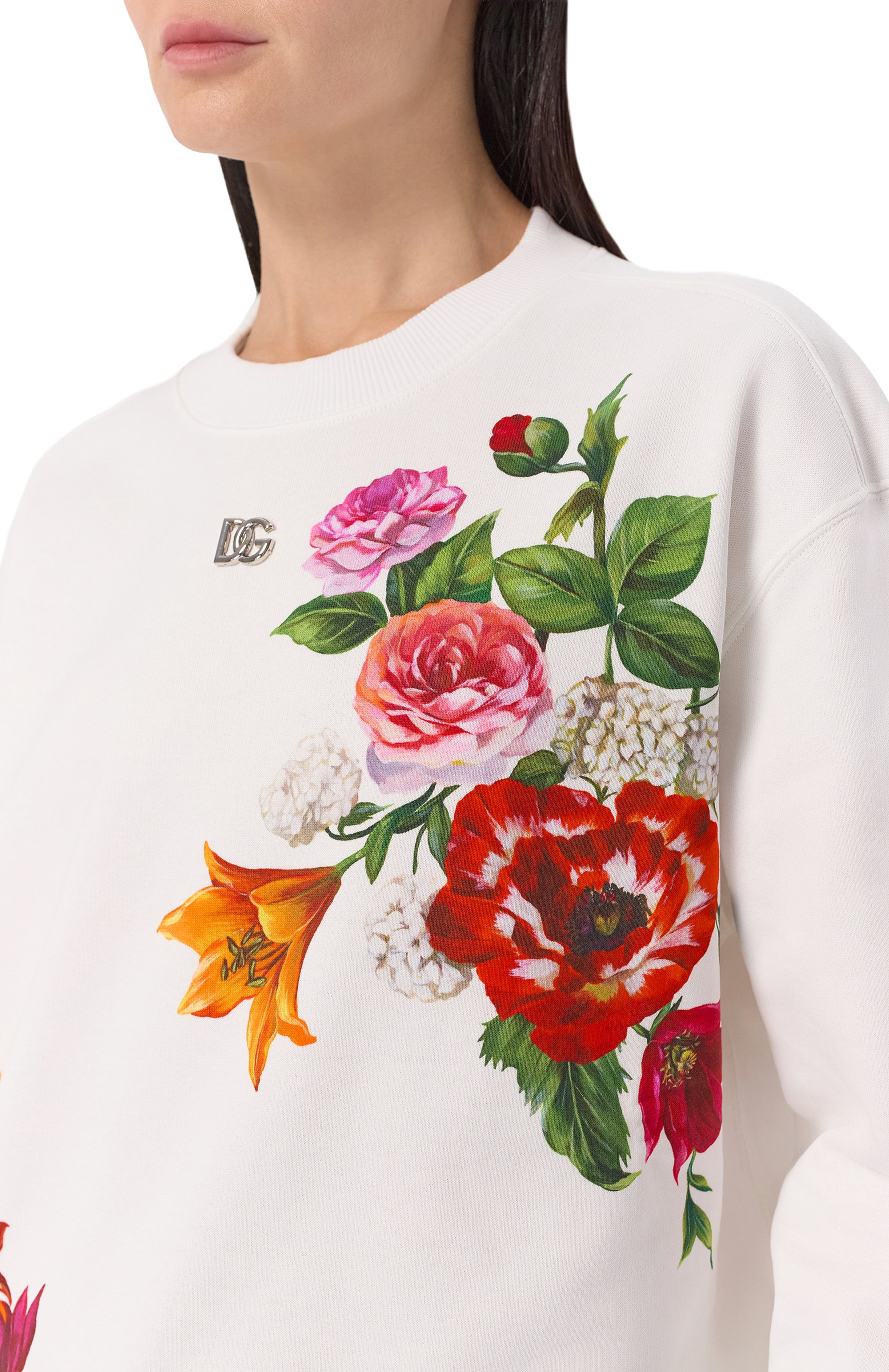 Хлопковый свитшот DOLCE & GABBANA, арт. F9S50T/GDDC7, фото 5