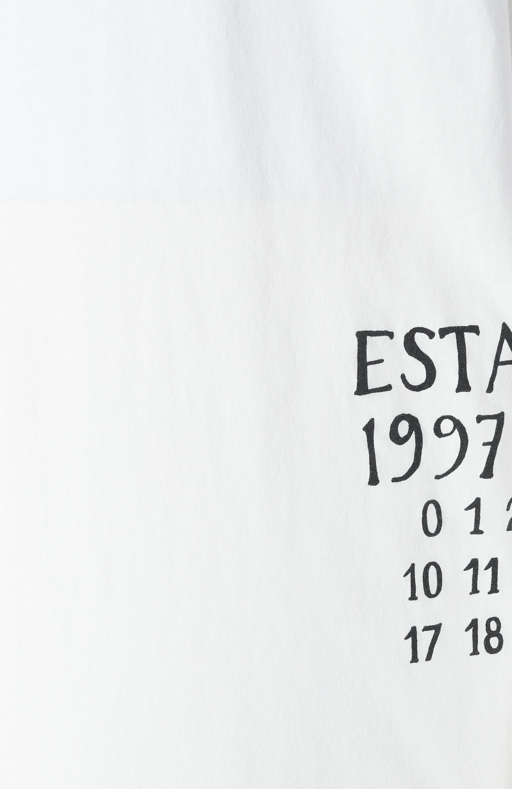 Хлопковый лонгслив MM6 белого цвета по цене 29950 руб., арт. SH0GC0047/S24312, фото 6 Хлопковый лонгслив MM6, арт. SH0GC0047/S24312, фото 6