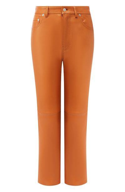 Женские кожаные брюки ACNE STUDIOS, арт. AK0083
