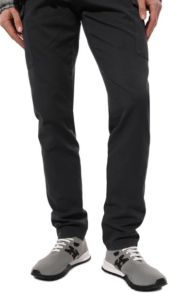 Текстильные кроссовки KITON, арт. USSA081N00818, фото 3