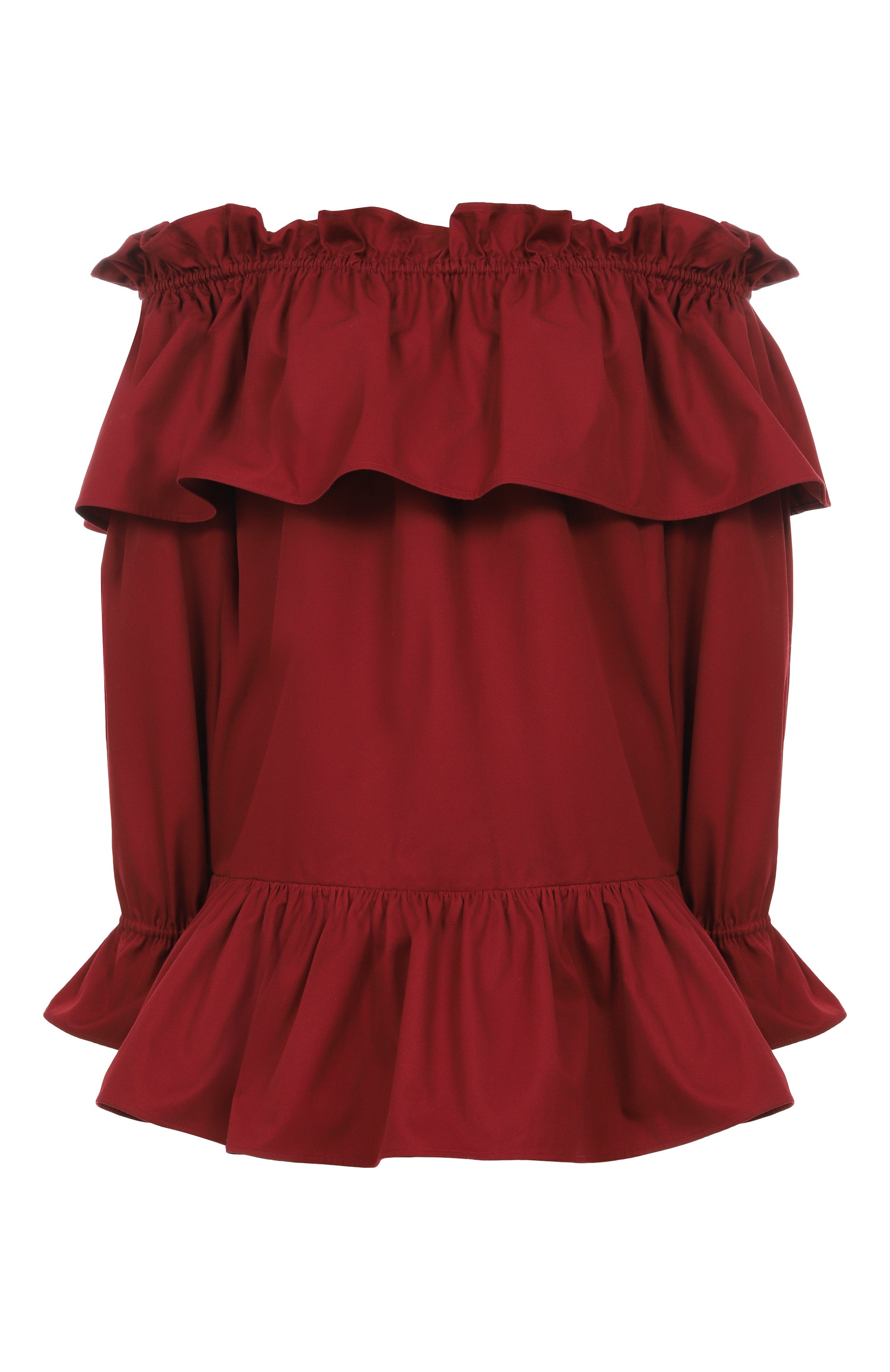 Хлопковое платье SAINT LAURENT, арт. 820312/Y3A99, фото 1