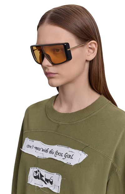 Солнцезащитные очки ALEXANDER MCQUEEN, арт. AM0524S 004, фото 3