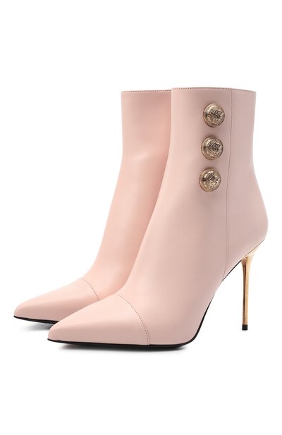 Кожаные ботильоны BALMAIN, арт. WN1TA522/LVIT, фото 1