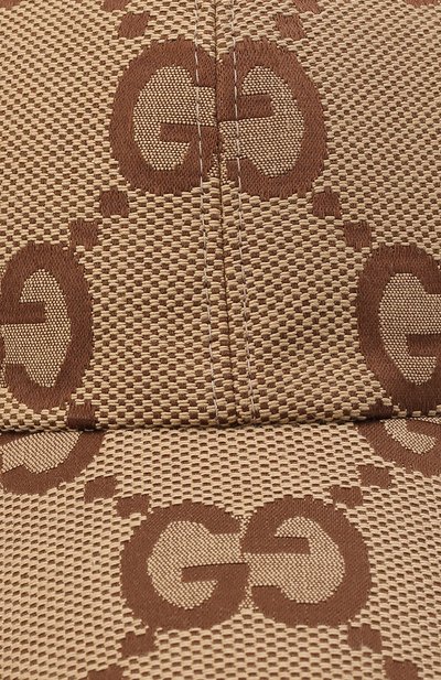 Хлопковая бейсболка GUCCI, арт. 681264/3HAGJ, фото 4