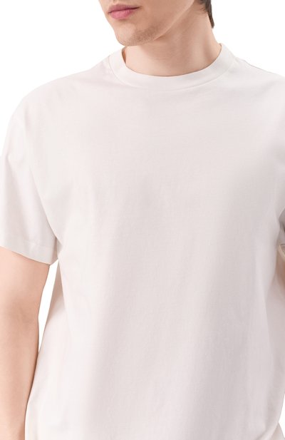 Комплект из трех футболок JIL SANDER белого цвета по цене 46850 руб., арт. J47GC0001-J45048, фото 5 Комплект из трех футболок JIL SANDER, арт. J47GC0001-J45048, фото 5
