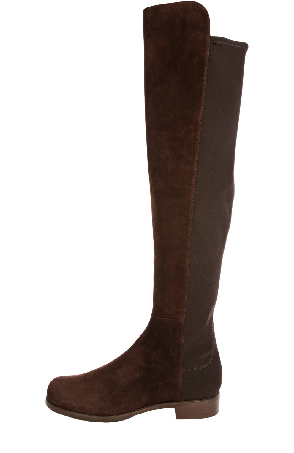 Комбинированные ботфорты на устойчивом каблуке STUART WEITZMAN, арт. 5050/SUEDE, фото 1