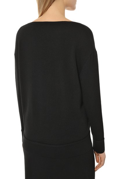 Кашемировый пуловер FREEAGE, арт. FWW1910240BK, фото 4