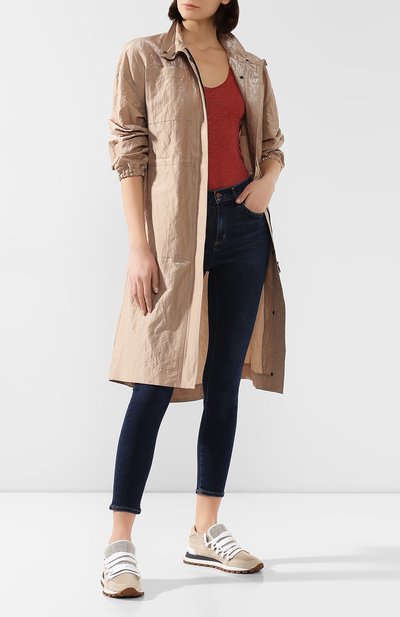 Хлопковый плащ BRUNELLO CUCINELLI, арт. MF5969406, фото 2