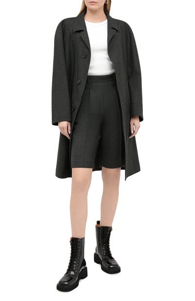 Хлопковая футболка MOUSSY белого цвета по цене 6995 руб., арт. 025DA380-6100, фото 2 Хлопковая футболка MOUSSY, арт. 025DA380-6100, фото 2