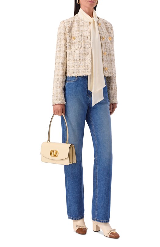 Сумка Vain Valentino 7W2B0R93/GCB Кремовый  7W2B0R93/GCB Фото 7