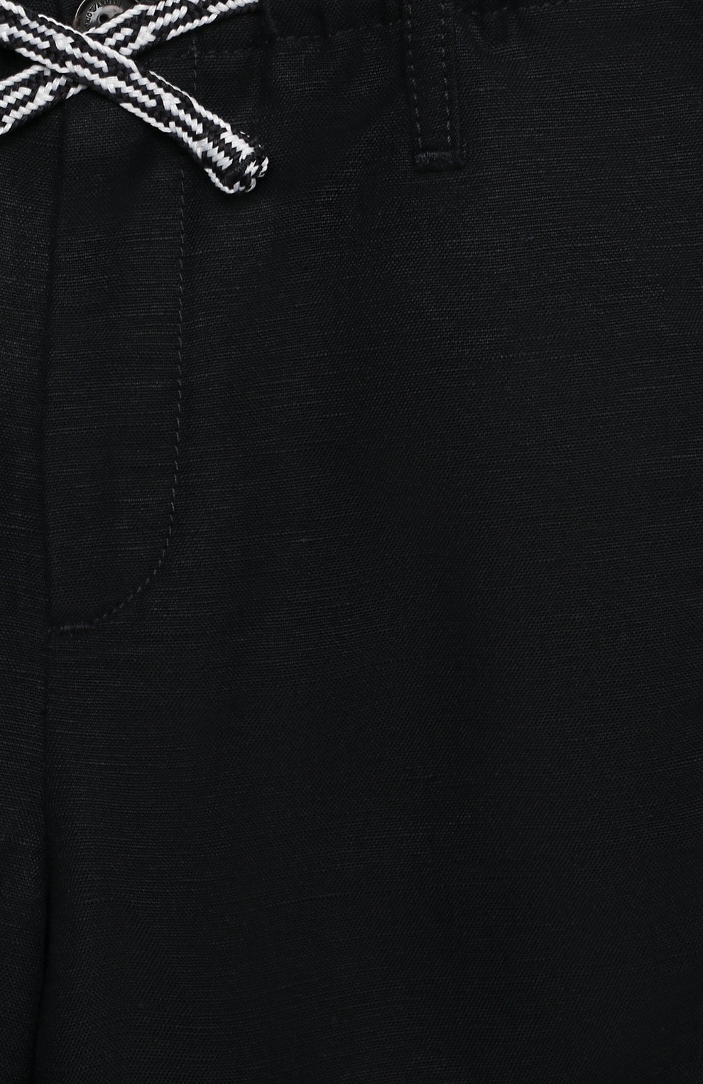 Брюки из льна и вискозы EMPORIO ARMANI, арт. 3K4P07/1NWZZ, фото 3