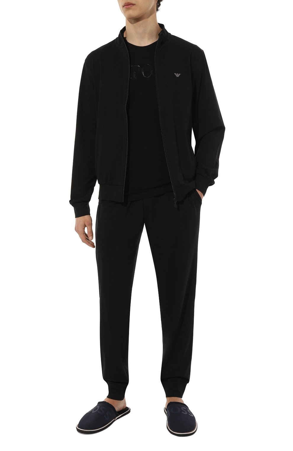 Хлопковая футболка EMPORIO ARMANI, арт. 111035/CC716, фото 2