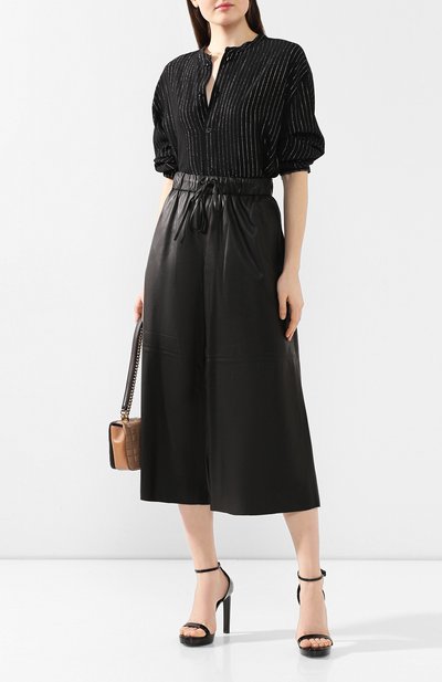 Кожаные кюлоты YVES SALOMON, арт. 9EYP234XXAPXX, фото 2