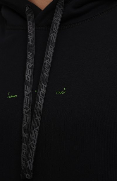 Хлопковое худи HUGO, арт. 50463825, фото 5