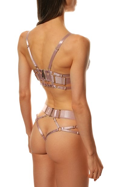 Бюстгальтер с мягкой чашкой BORDELLE розового цвета по цене 55650 руб., арт. VITA WRAP WIRE BRA, фото 3 Бюстгальтер с мягкой чашкой BORDELLE, арт. VITA WRAP WIRE BRA, фото 3