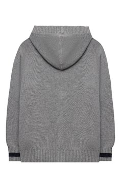 Детский кашемировый кардиган с капюшоном FENDI серого цвета, арт. JUG006/A8LH/3A-6A | Фото 2 (Материал внешний: Кашемир, Шерсть; Рукава: Длинные; Девочки Кросс-КТ: Кардиган-одежда; Региональные ограничения белый список (Axapta Mercury): RU; Драгоценные камни: Проставлено; Материал сплава: Проставлено; Ростовка одежда: 4 года | 104 см)