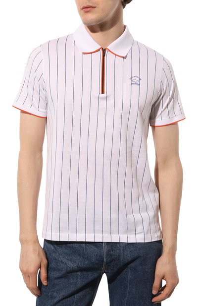 Хлопковое поло PAUL&SHARK, арт. 23411245, фото 3