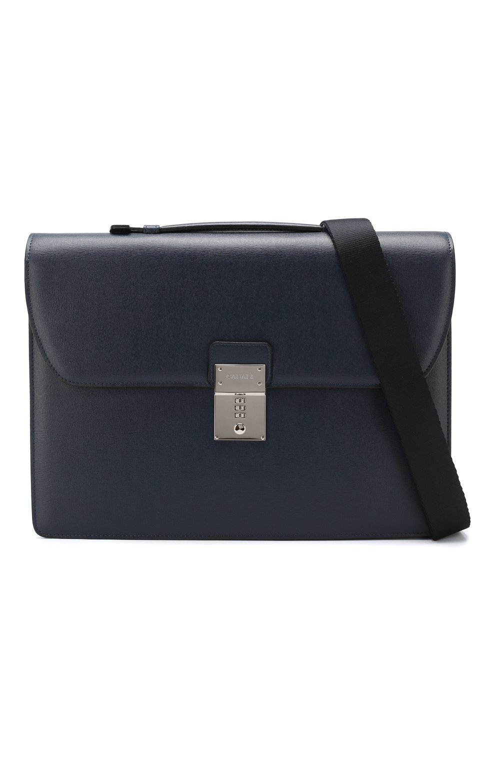 Кожаный портфель stuoia CANALI темно-синего цвета по цене 99500 руб., арт. P325340/NA00053, фото 6 Кожаный портфель stuoia CANALI, арт. P325340/NA00053, фото 6