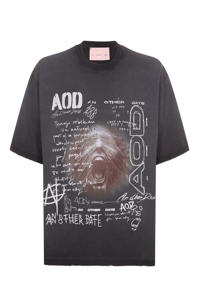 Мужская хлопковая футболка AN OTHER DATE, арт. S25MA0DTH152