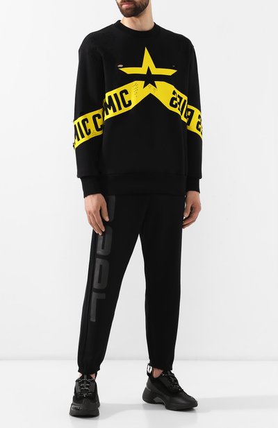 Хлопковый свитшот DIESEL, арт. 00SY78/0BAWJ, фото 2