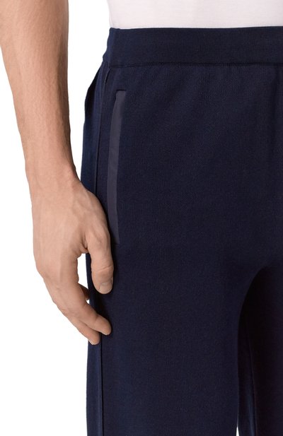 Джоггеры из хлопка и шелка ZILLI, арт. JSP011M0142VSDE00, фото 5