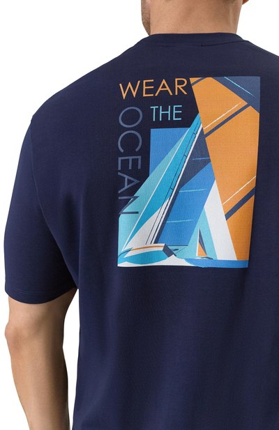 Хлопковая футболка PAUL&SHARK, арт. 25411063/3XL, фото 5