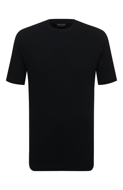Мужская футболка из вискозы и кашемира GIORGIO ARMANI, арт. 6LSM78/SJRVZ