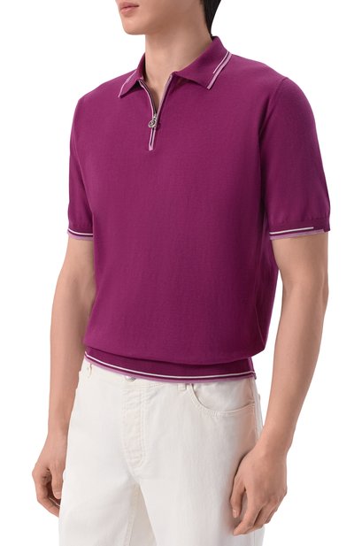 Хлопковое поло STEFANO RICCI, арт. K313051P31/F26146, фото 3