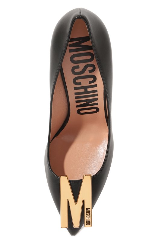 фото Кожаные туфли moschino