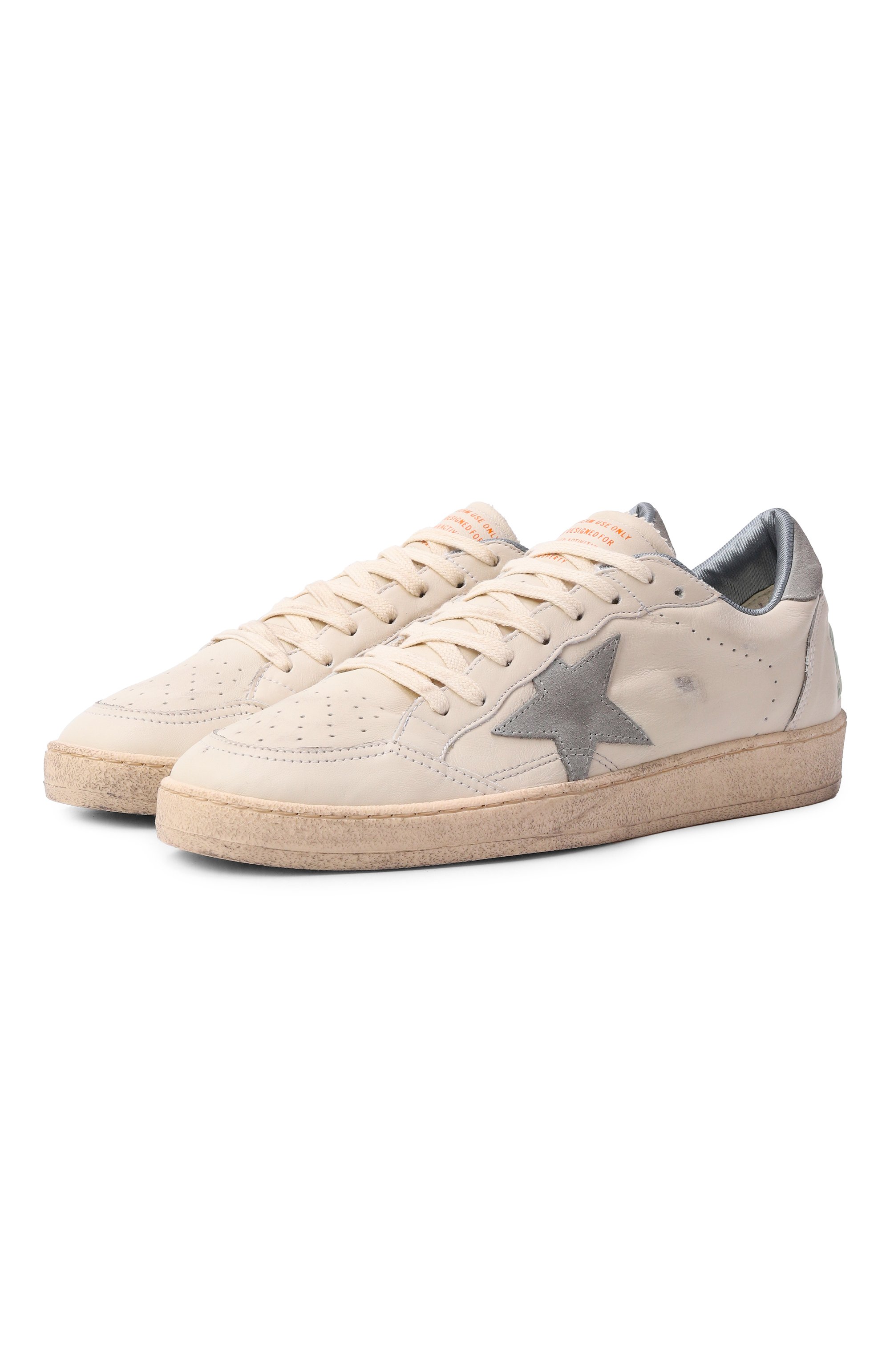 Кожаные кеды ball star GOLDEN GOOSE DELUXE BRAND, арт. GMF00117.F005179, фото 1