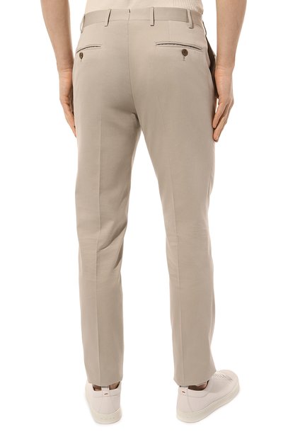 Брюки из хлопка и кашемира CORNELIANI, арт. 914B02-3114105, фото 4