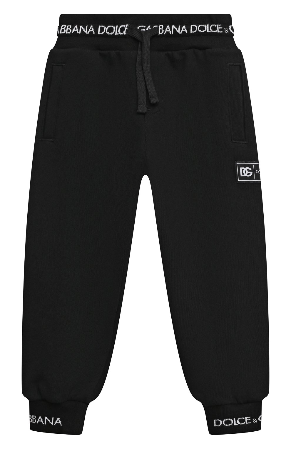 Хлопковые джоггеры DOLCE & GABBANA, арт. L4JPFE/G7M4G/8-14, фото 1