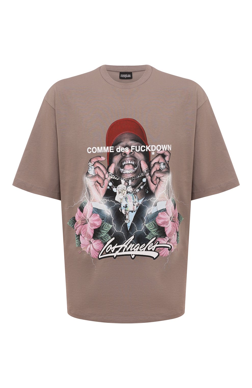 Хлопковая футболка COMME DES FUCKDOWN, арт. CDFU2275, фото 1