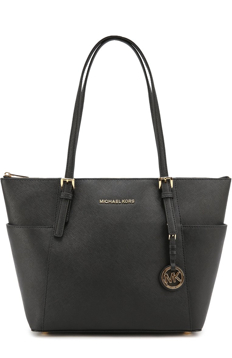 Женская черная сумка-тоут jet set MICHAEL MICHAEL KORS купить в ...
