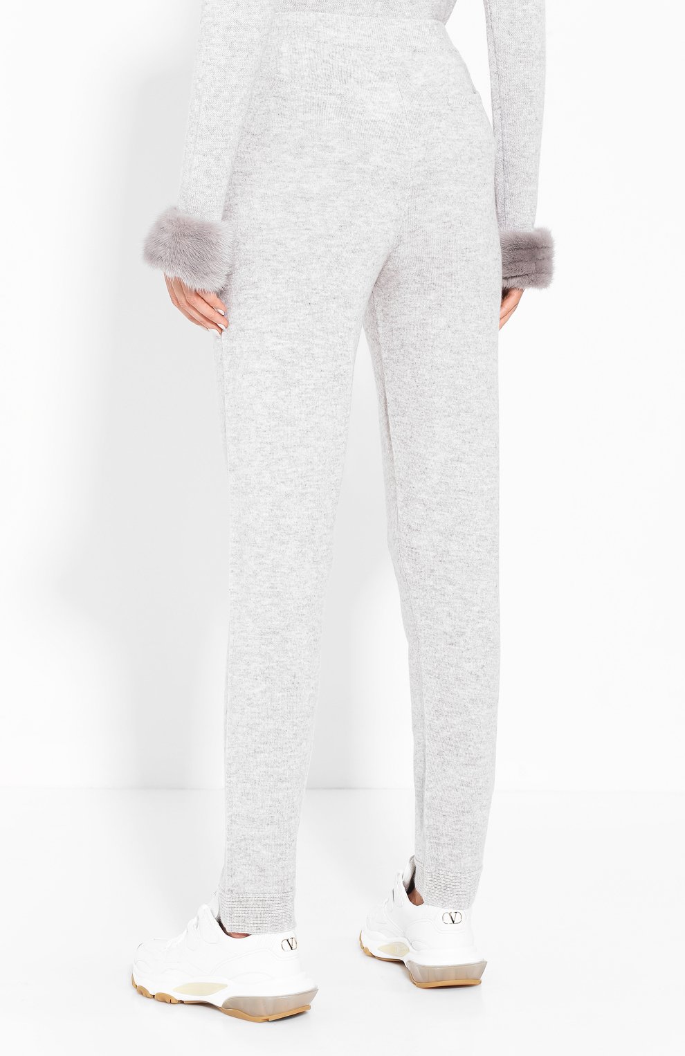 Брюки из смеси шерсти и кашемира MAX AND MOI, арт. H19JIMIBASIC, фото 4