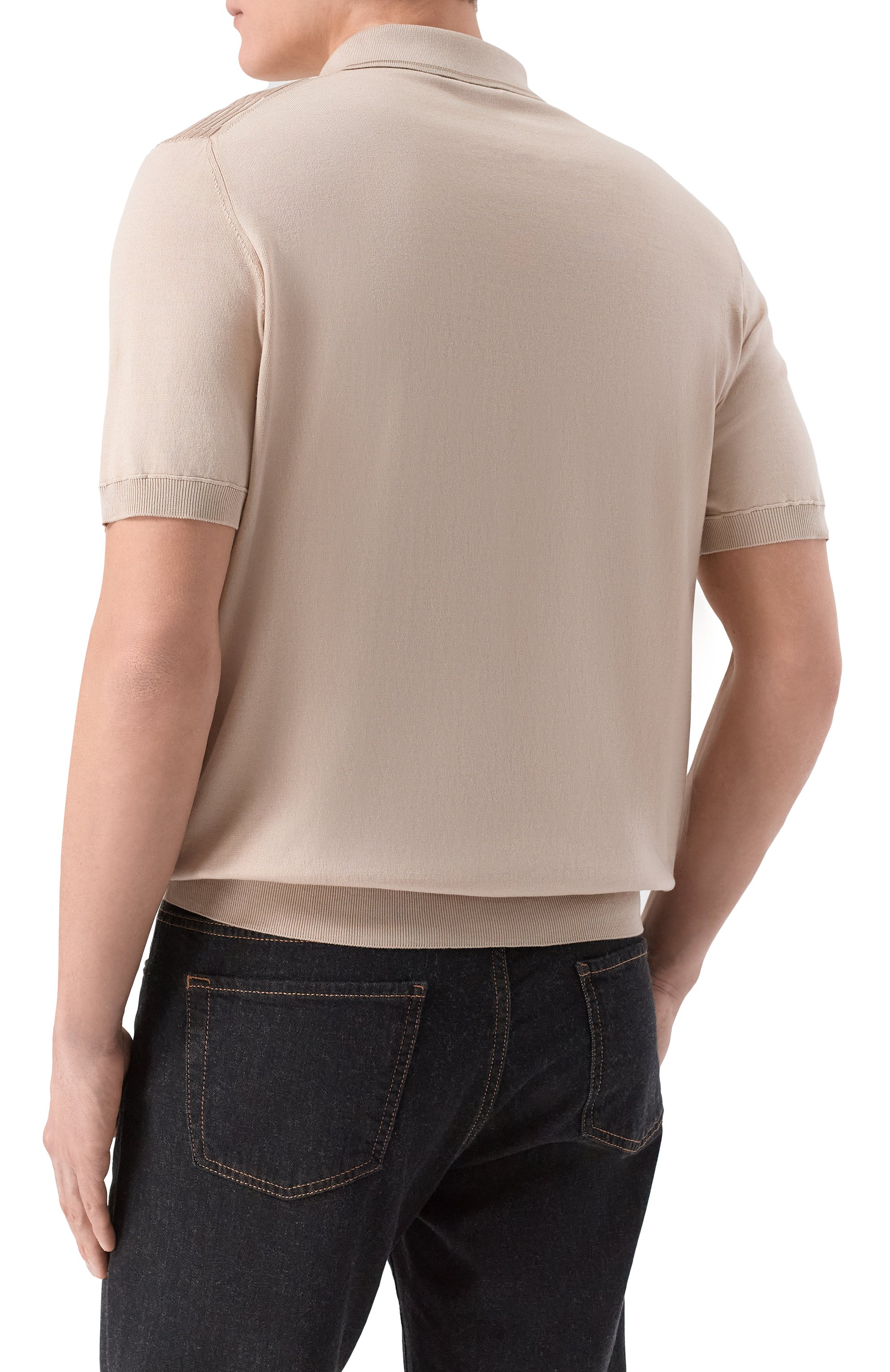 Поло из шелка и хлопка STEFANO RICCI, арт. K818104P31/F26170, фото 4