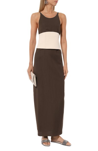 Хлопковый корсет BRUNELLO CUCINELLI, арт. MB057B1379, фото 2