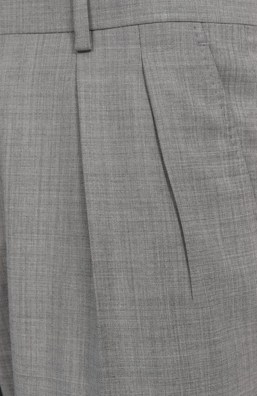 Шерстяные брюки Brioni RP3I0L-P1A0X Серый  RP3I0L-P1A0X Фото 6