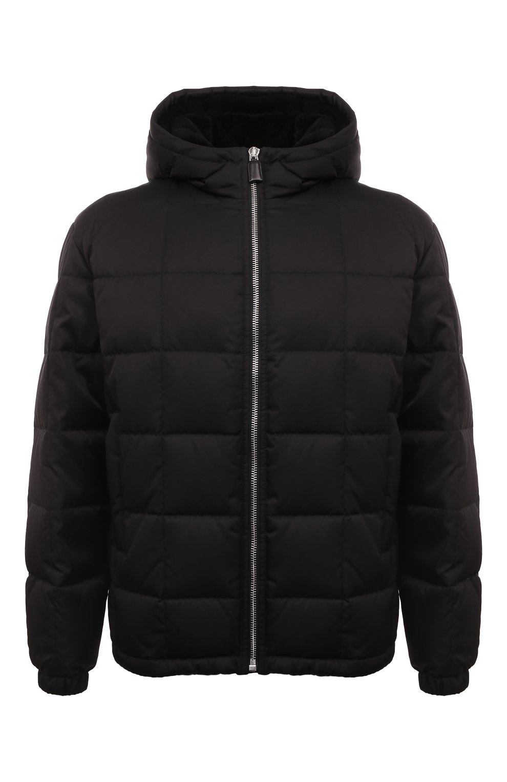 Пуховик с подкладкой из нутрии PRADA, арт. SGX176-1GQT-F0002-162, фото 1