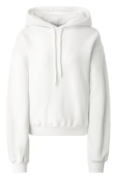 Женский хлопковое худи ALEXANDERWANG.T, арт. 4CC3242101
