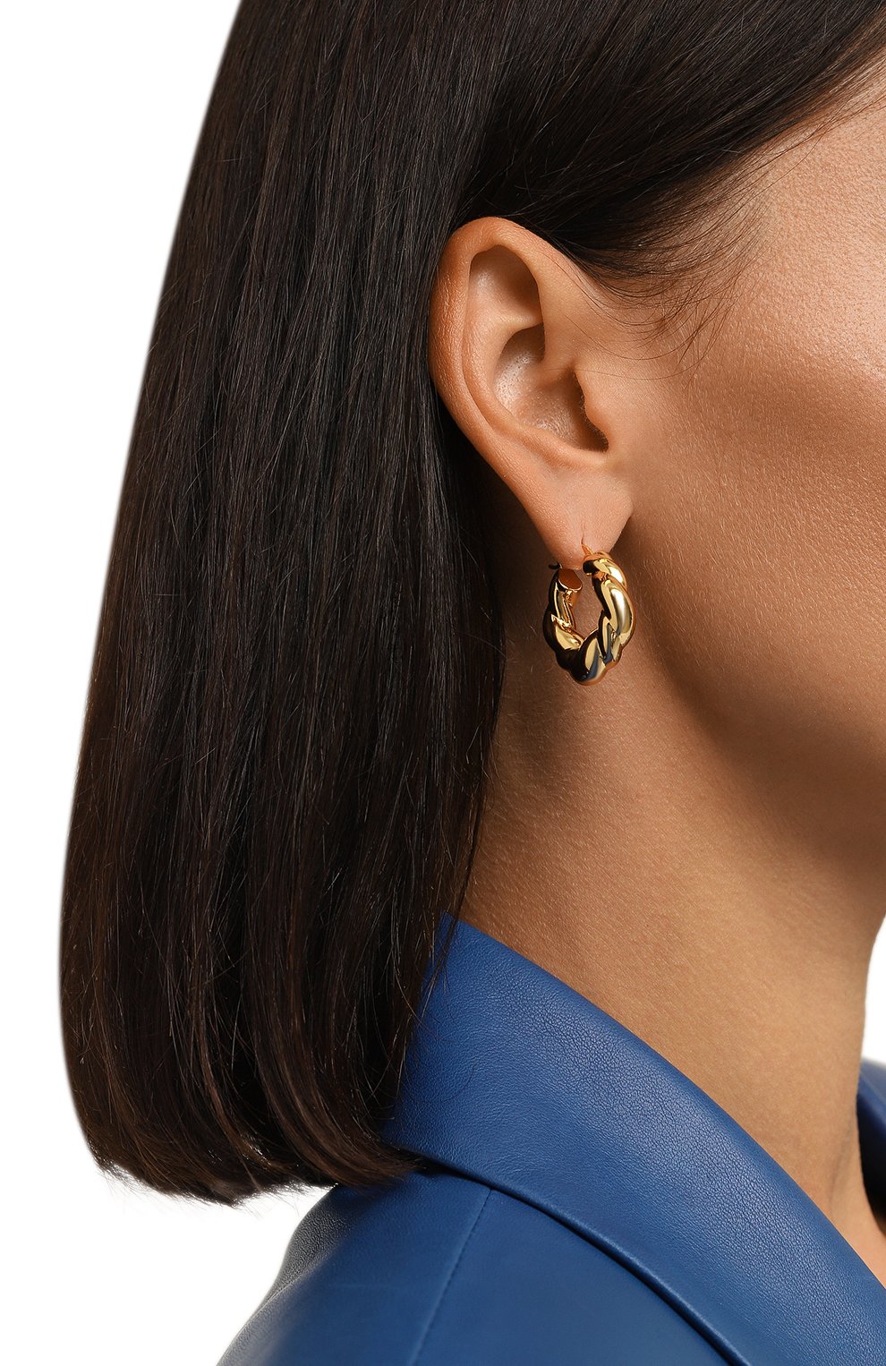 Серьги CRYSTAL HAZE, арт. CR0ISSANT H00PS-PLAIN, фото 2