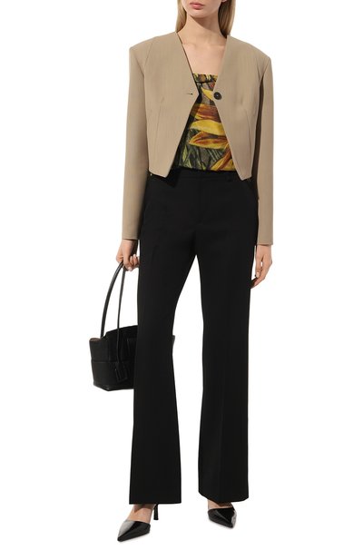 Шелковый платок полевые цветы GOURJI, арт. T23FL7R, фото 2