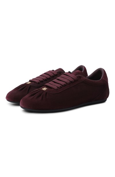 Женские замшевые кеды soft ballet DOLCE & GABBANA, арт. CK2485/A0581