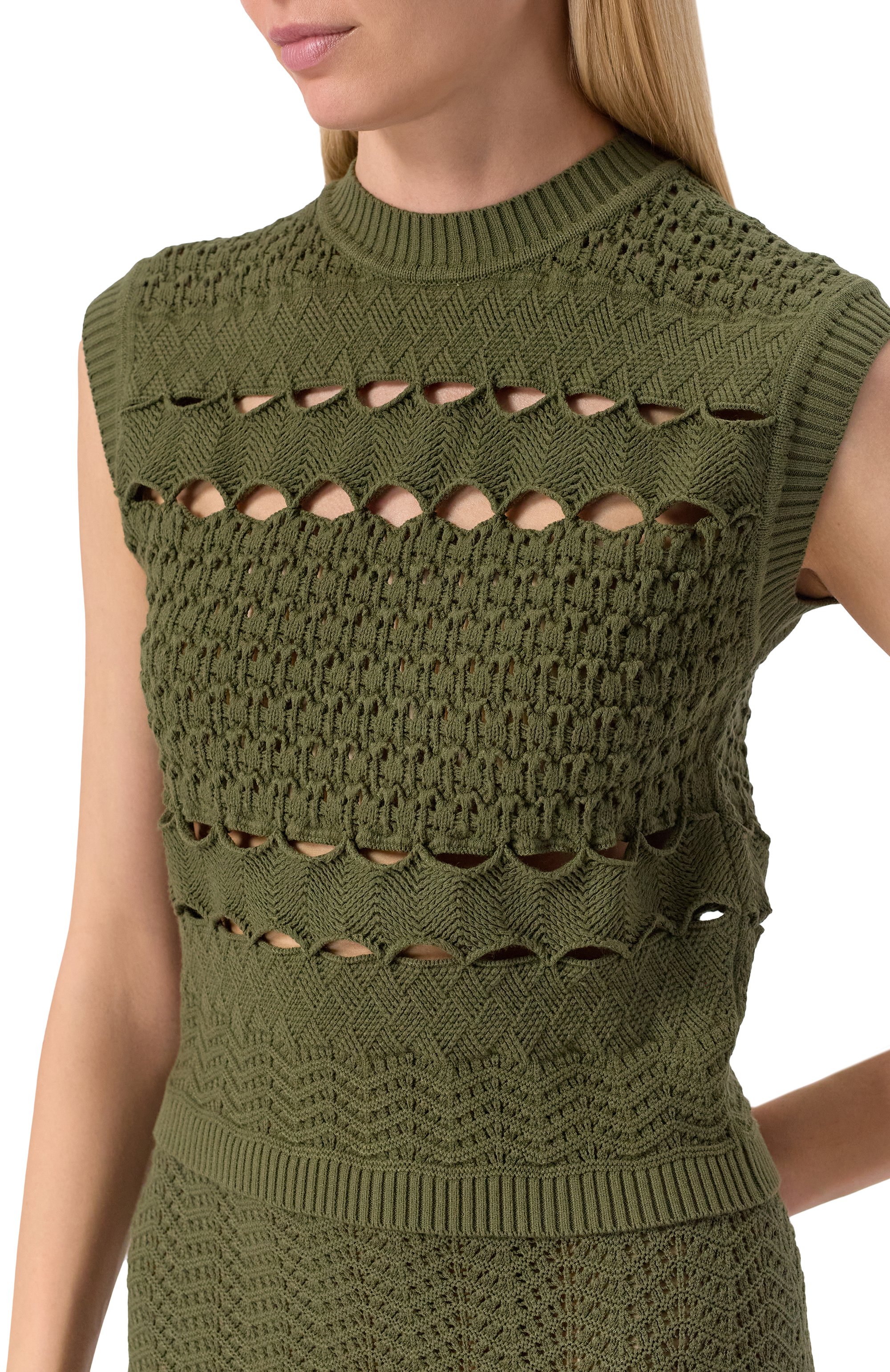 Топ из вискозы ELIE SAAB, арт. T0152NS25/CK002, фото 5