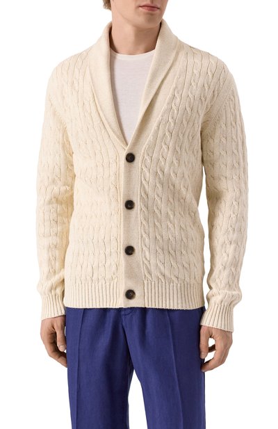 Хлопковый кардиган KITON, арт. UMK067001, фото 3